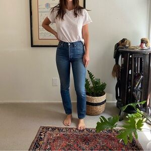 Citizens of Humanity Olivia Jean High Rise Slim Ankle Blue